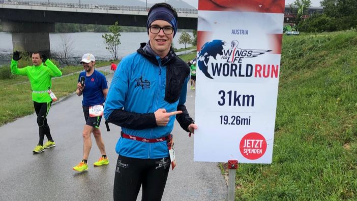 Paul schaffte über 30km beim WFLWR!